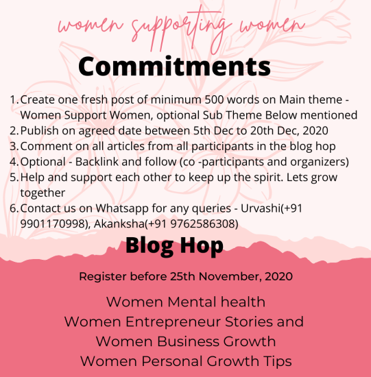 Women Supporting Women Campaign Registration Rules