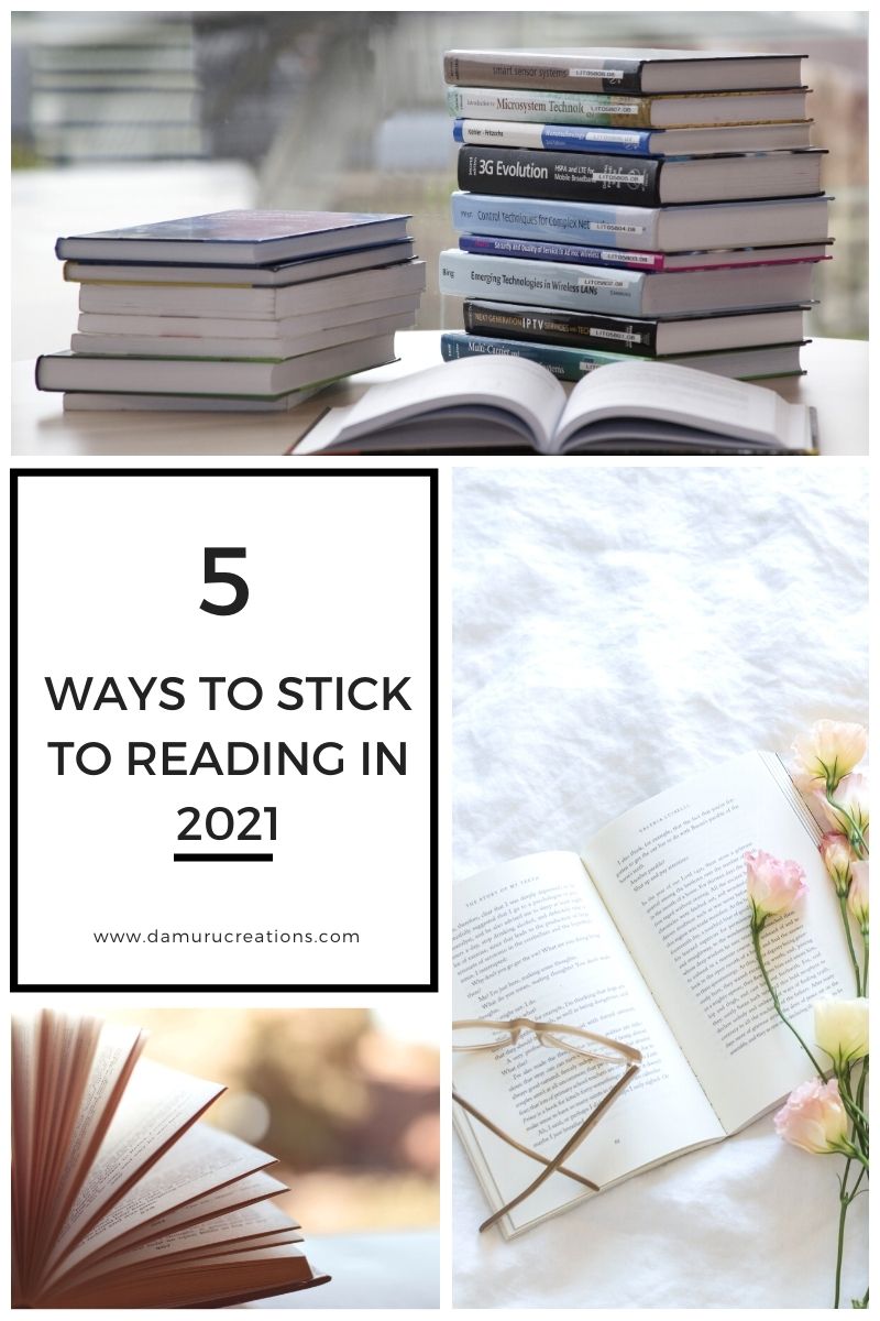 5 ways to stick to reading in 2021